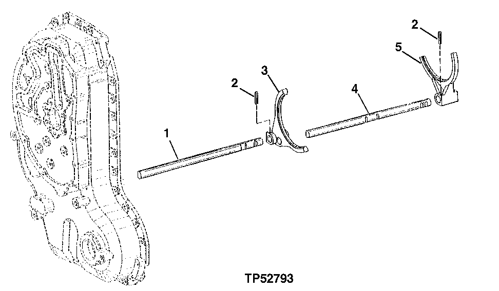 Shift Forks And Shift Rails