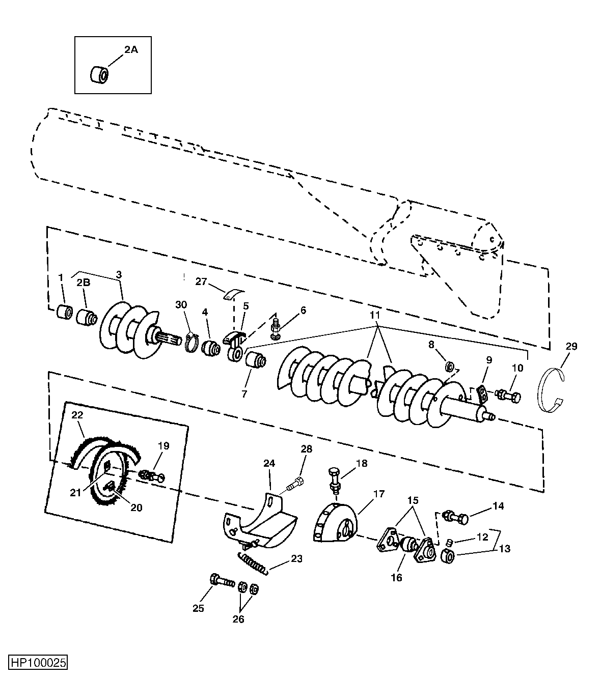Horizontal Unloading Auger (17- and 20-FT.)