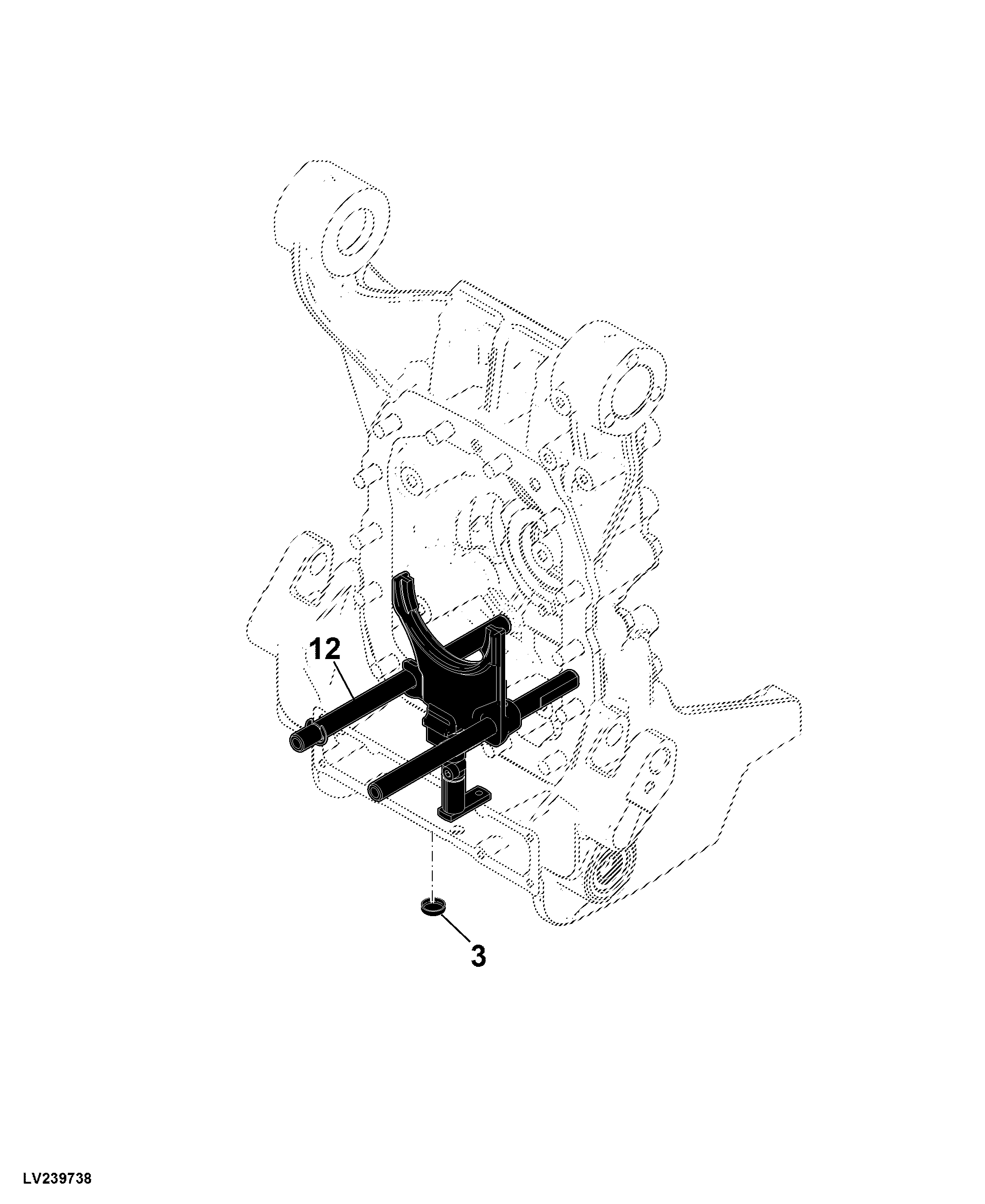 50 Power Train, SyncShuttle™(12X4) Transmission