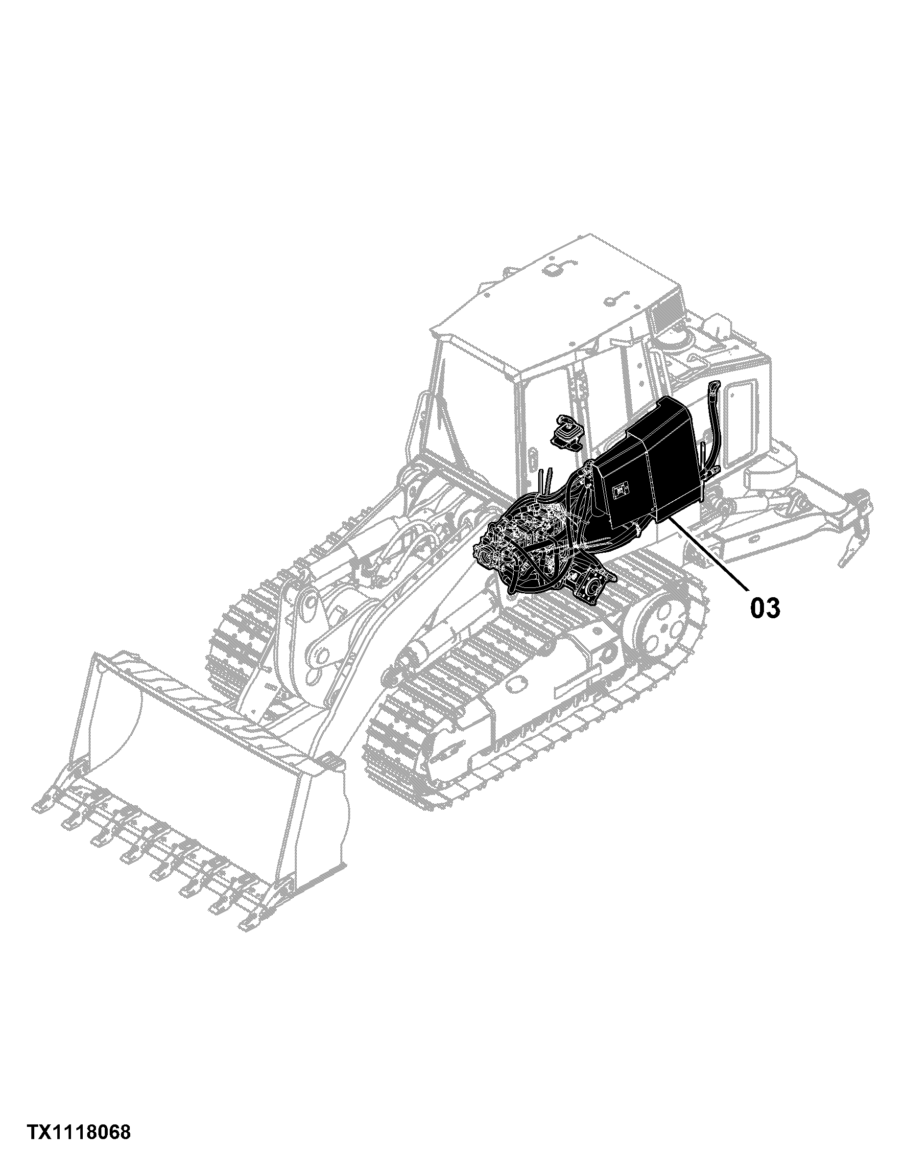 755K Crawler Loader (PIN: 1T0755KX_ _E192242-339325)