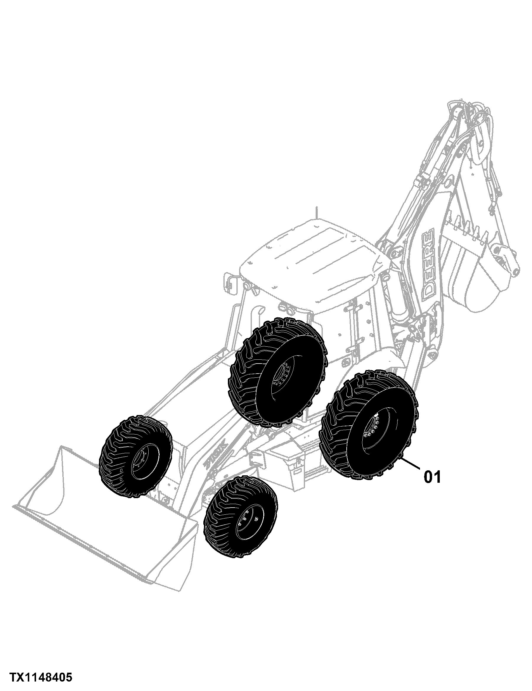 710K Backhoe Loader (Engine 6068HT079)(PIN: 1T0710KX_ _E219607- )