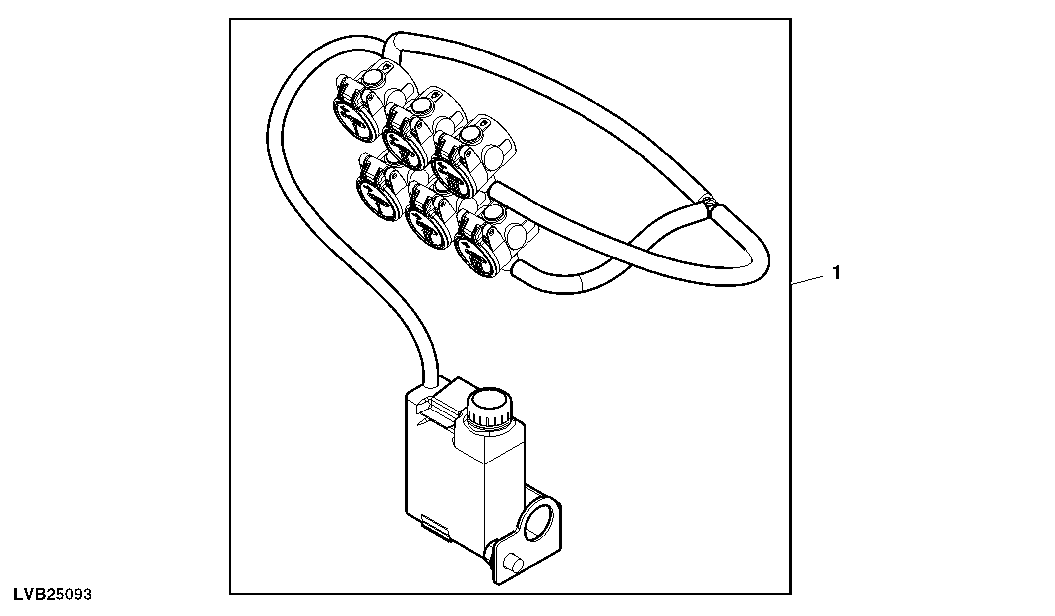 Attachment, Oil Collection System, Rear SCV