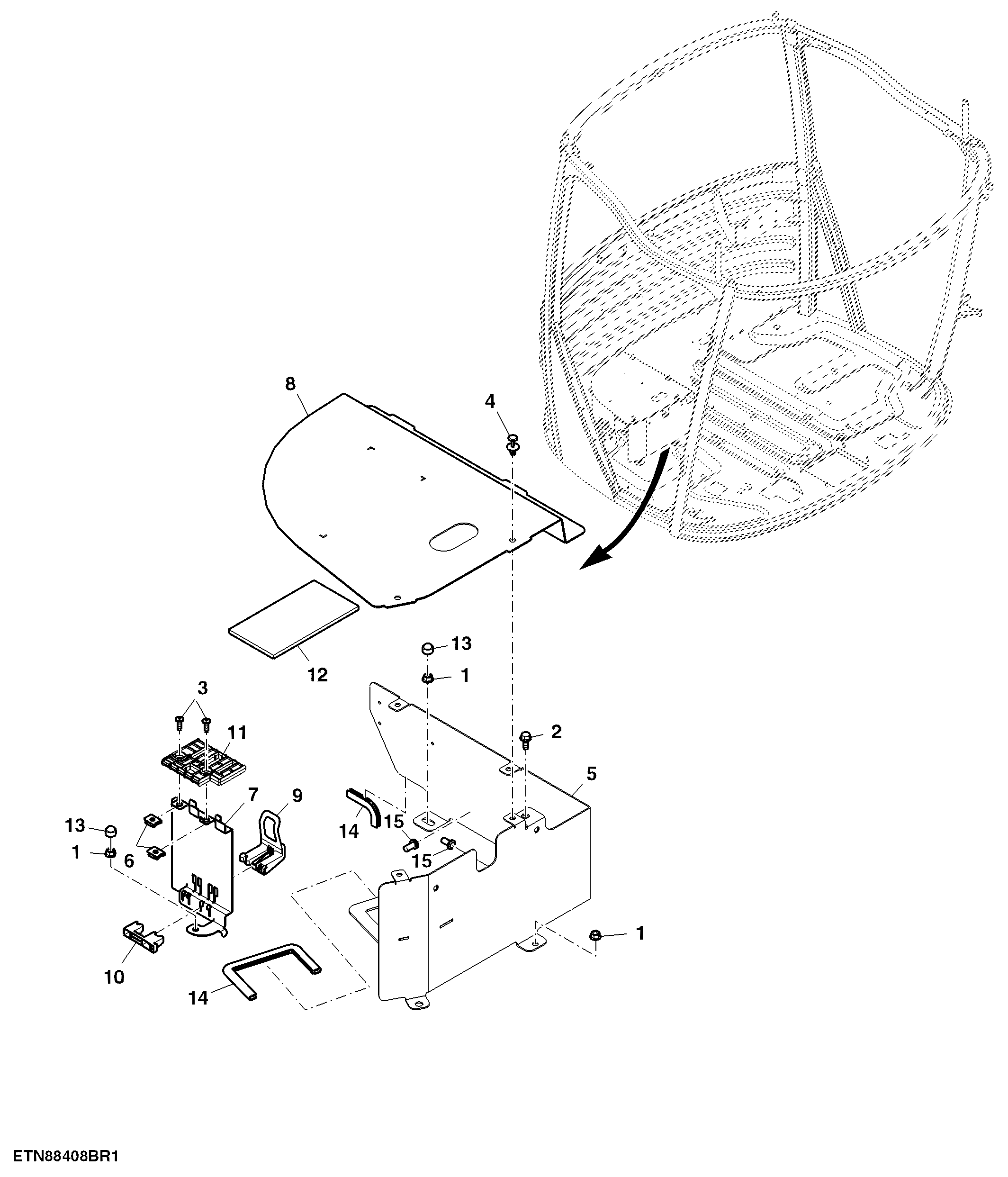 Controller Mounting Hardware Parts, Base Option and Electronic Power Module