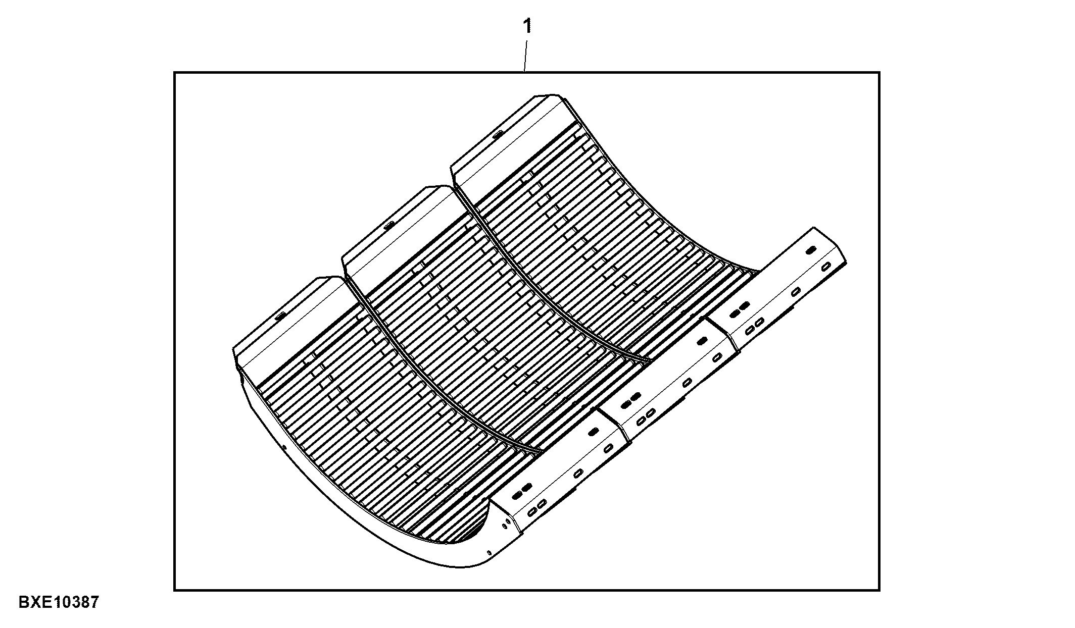 Extended Wear Round Bar Concave, Attachment