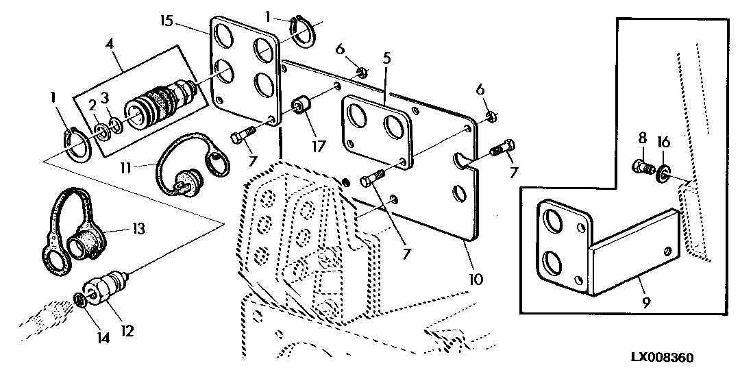 Quick Disconnect Couplers, Rear (SCV Control Spool Type)