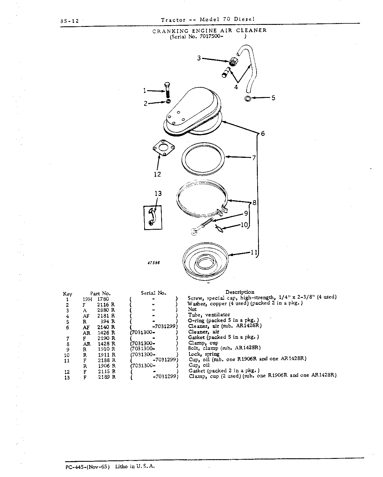 Section 85 - Cranking Engine (Continued)