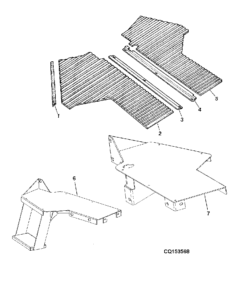 FOOTRESTS (COLLARSHIFT OR SYNCSHUTTLE™ TRANSMISSION)