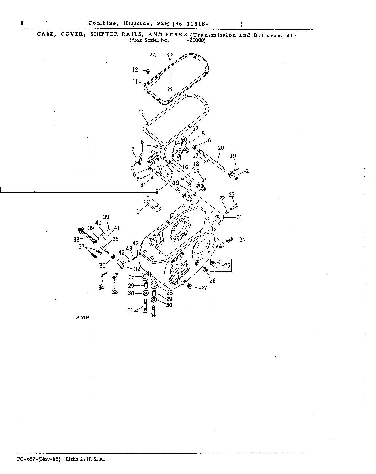 Main Wheels, Axle, and Drive Train (Continued)