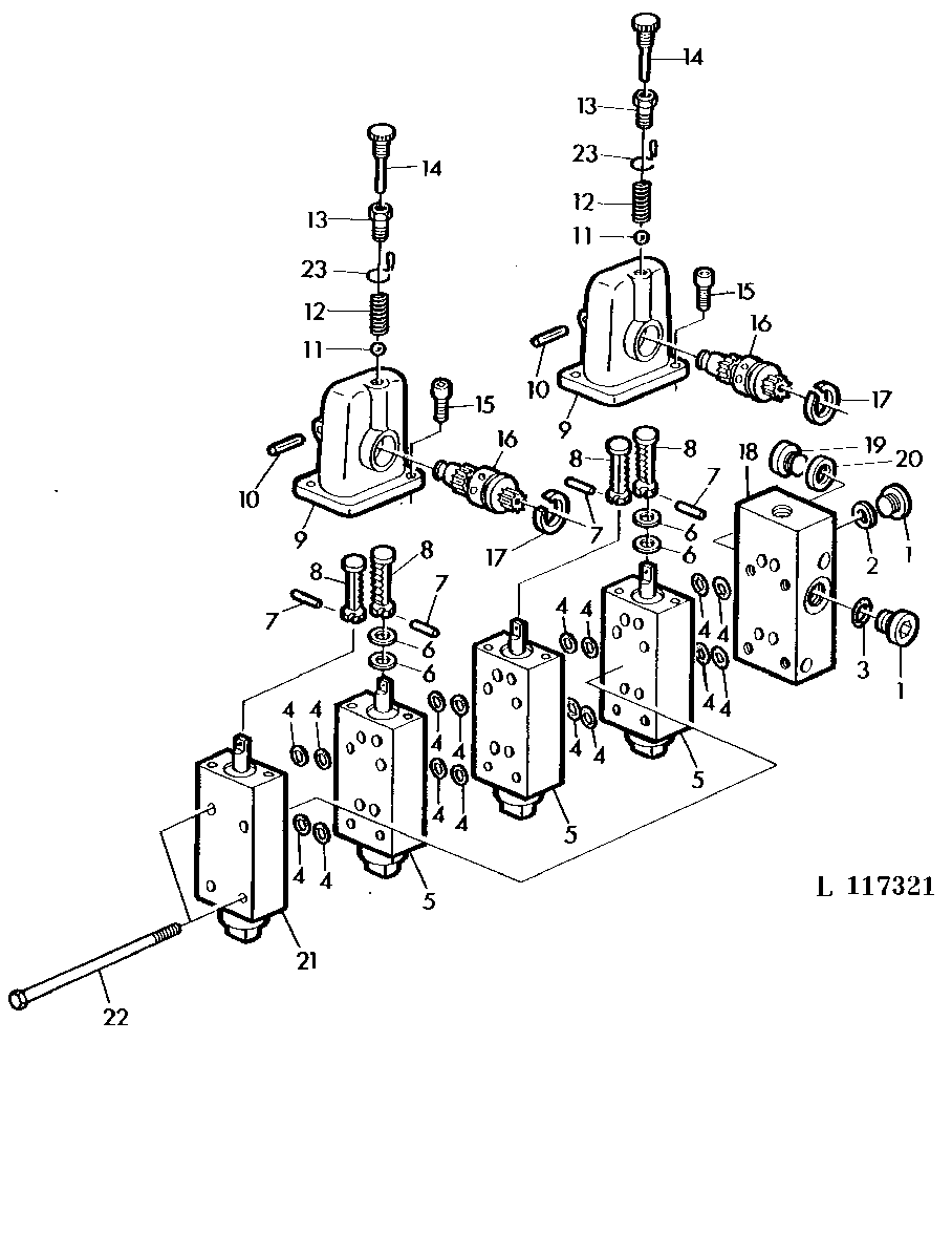 DOUBLE ACTING SELECTIVE CONTROL VALVE (SPOOL TYPE)