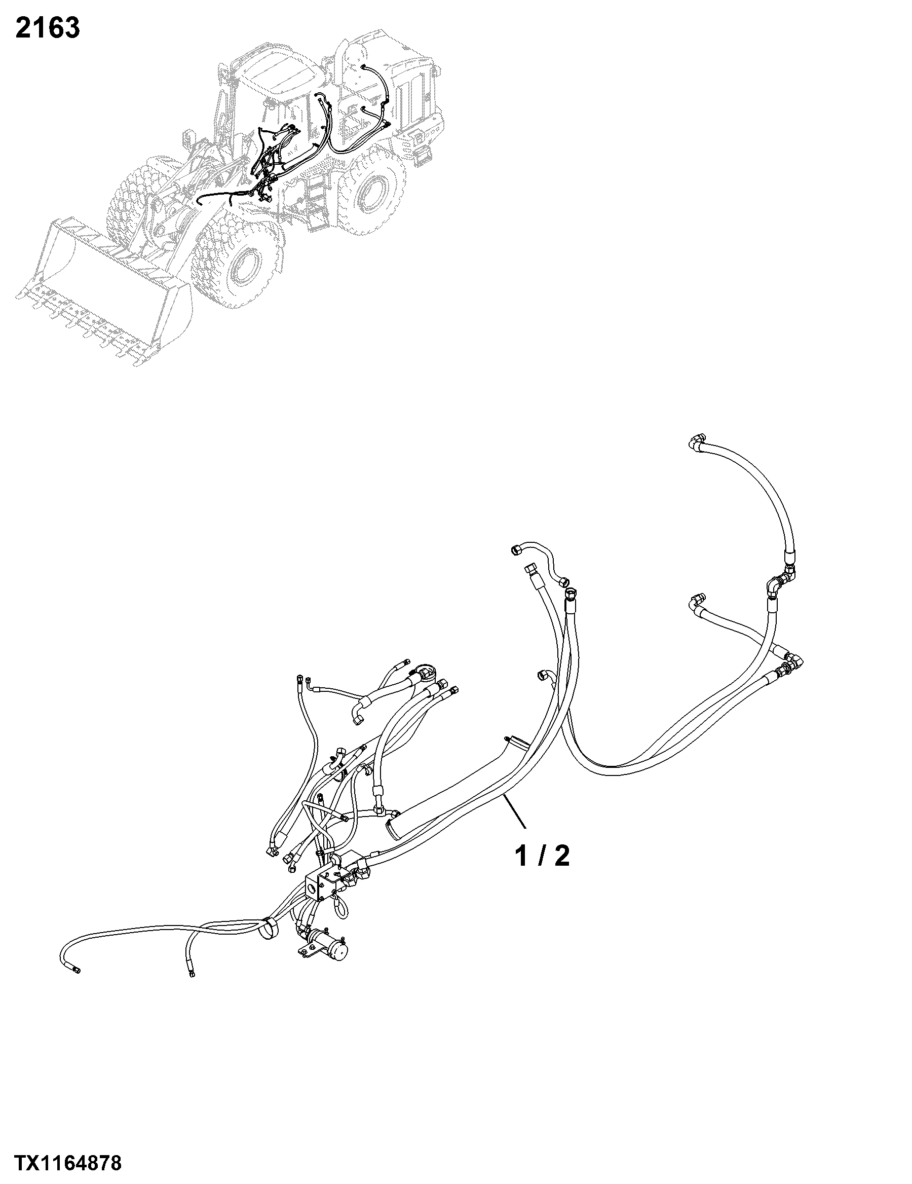 2163 Hydraulic Lines & Hoses