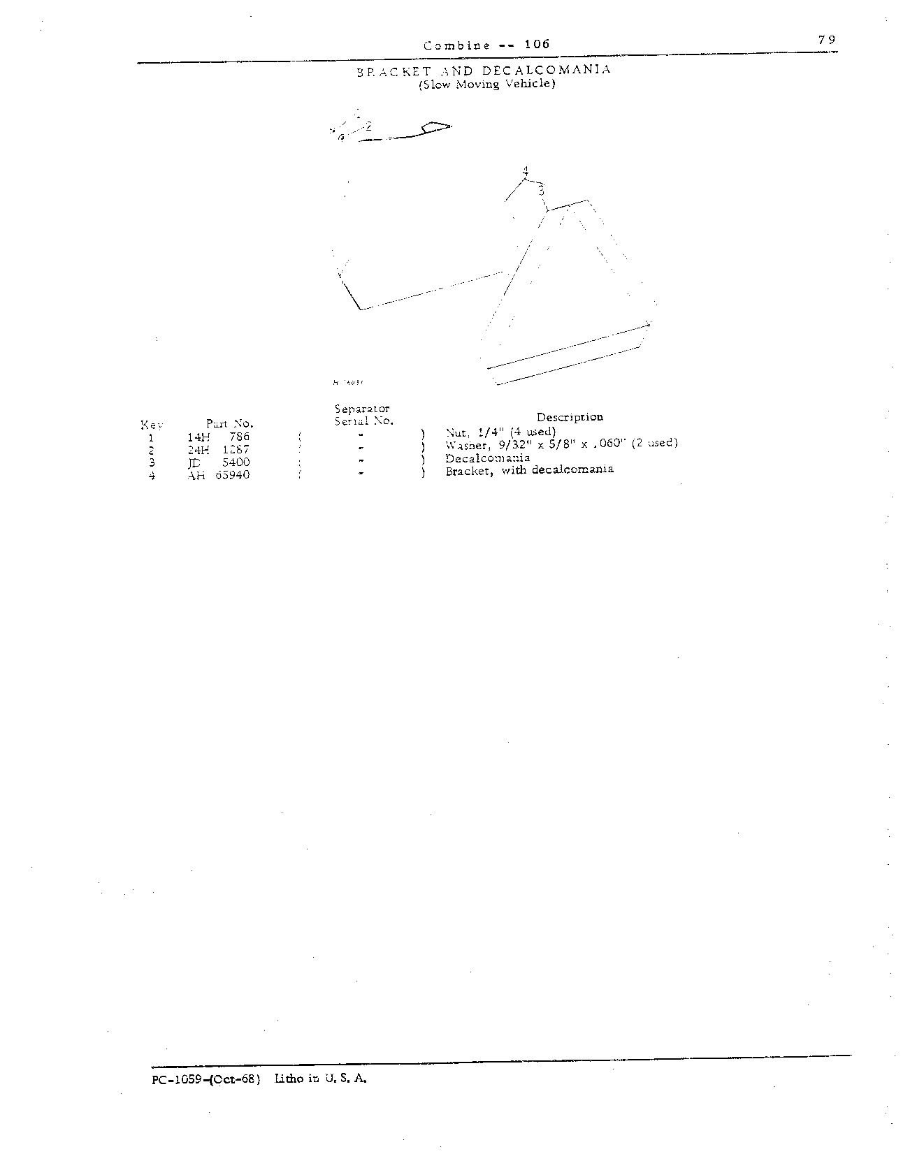 Separator Front, Top, and Side Sheets, Rear Hood, Ladder, Braces, and Skid (Continued)