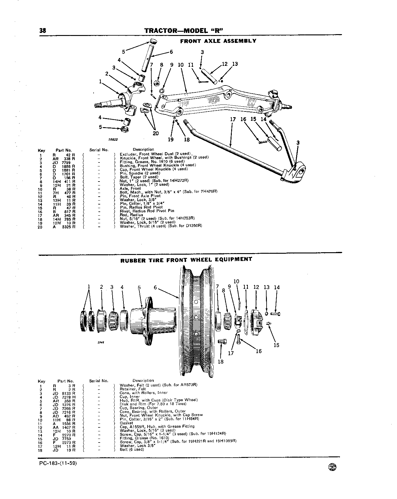 Front Axle Assembly