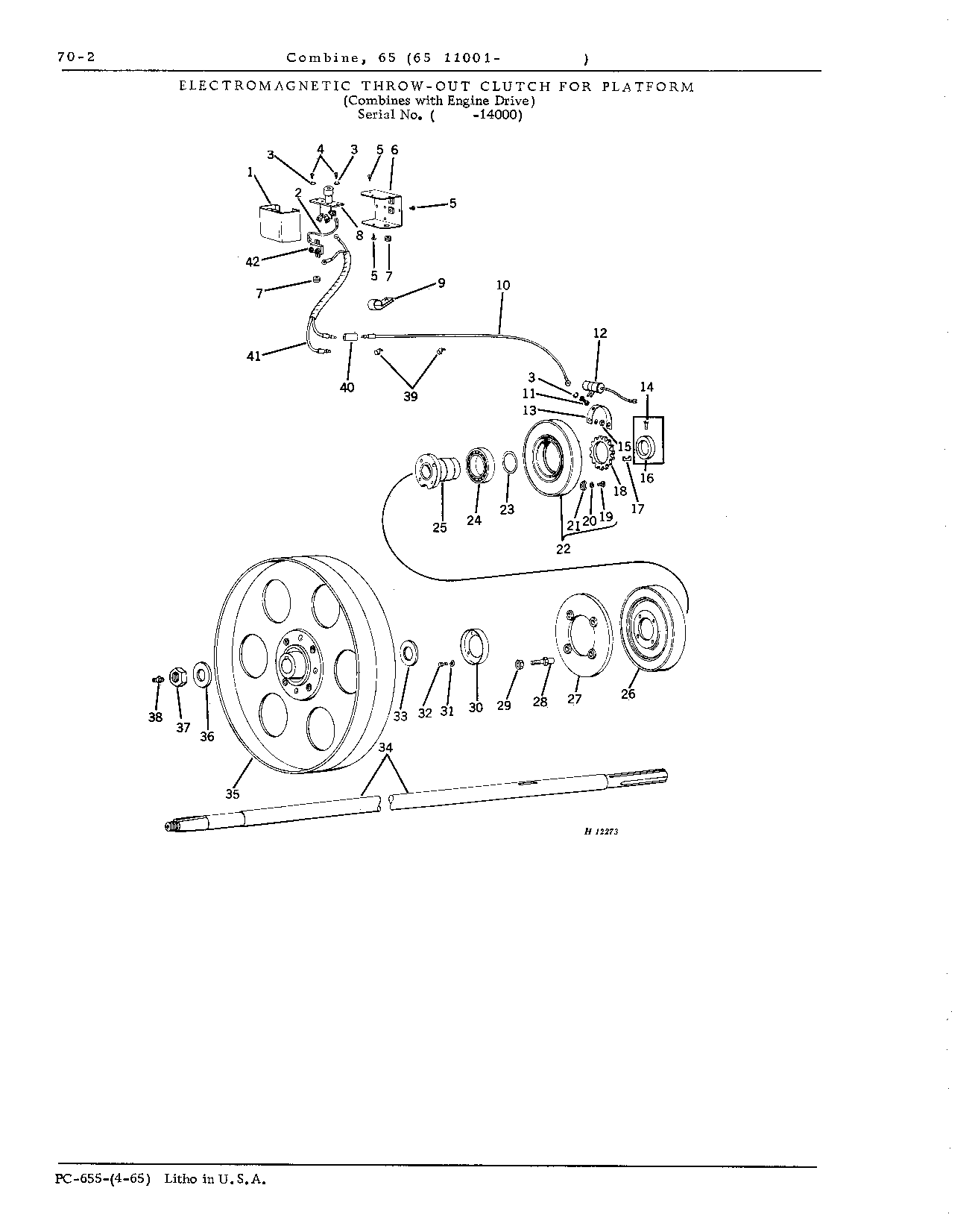 Electromagnetic Throw-Out Clutch for Platform