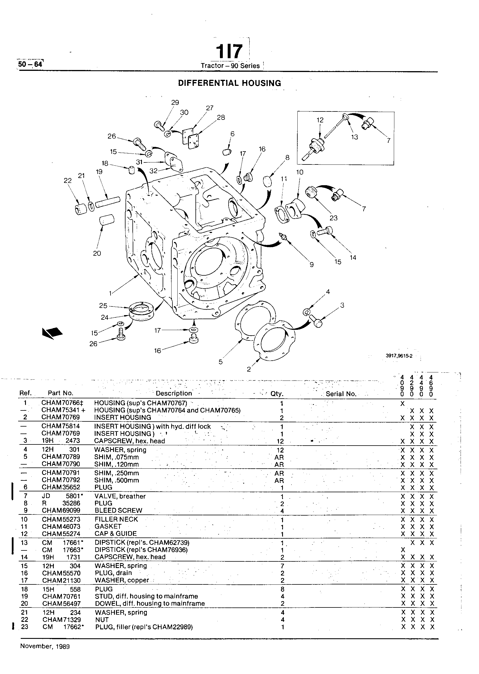 Power Train Differential Housing