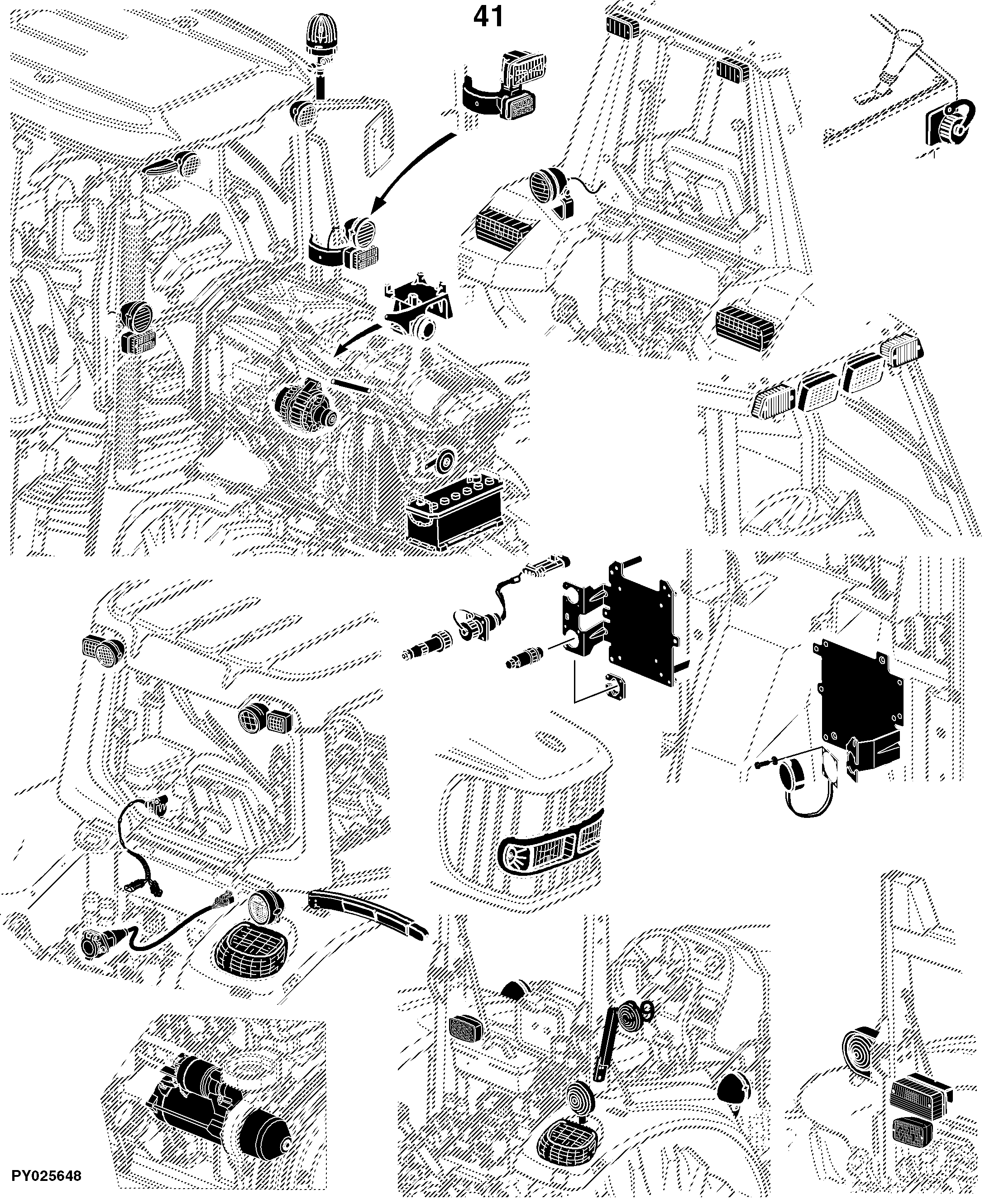 6230 Tractor (Engine 4045HL282, 4045HL287) (North America Edition)