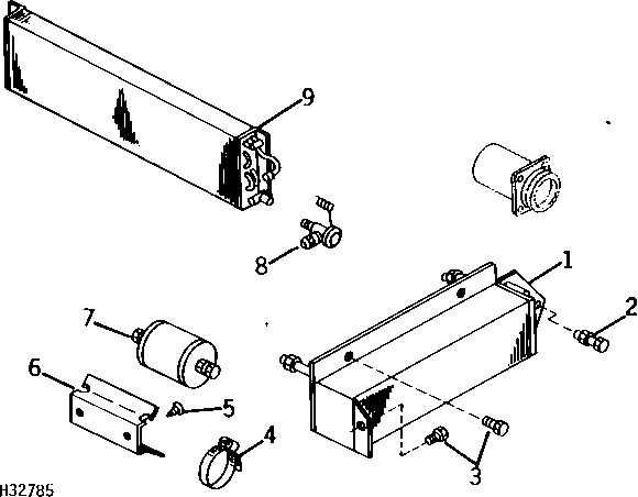 AIR CONDITIONER CONDENSER AND RECEIVER-DRIER