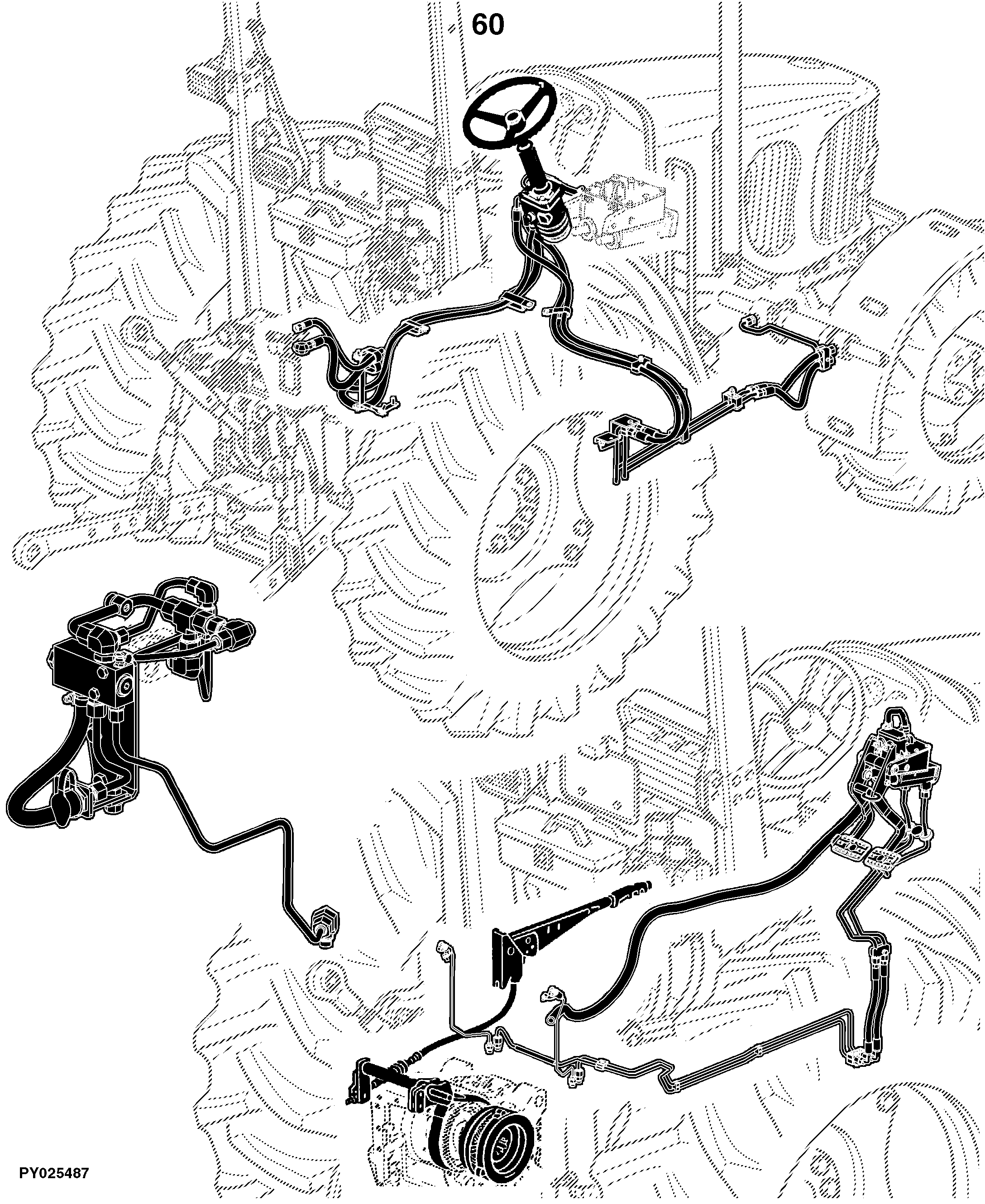 6225 Tractor (Engine 4045HL282) (Europe Edition)