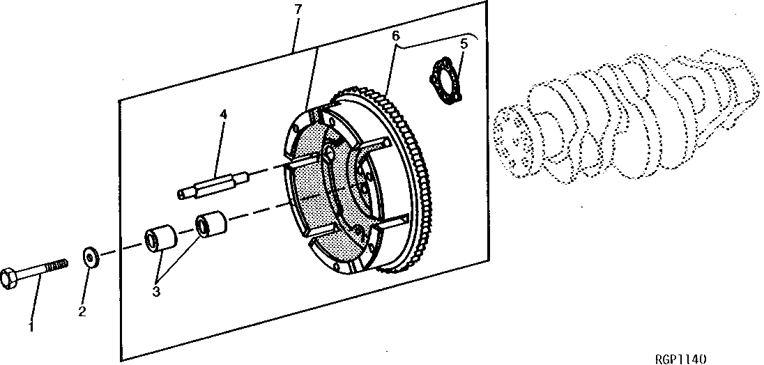 FLYWHEEL AND CLUTCH SHAFT PILOT BUSHING SLEEVE