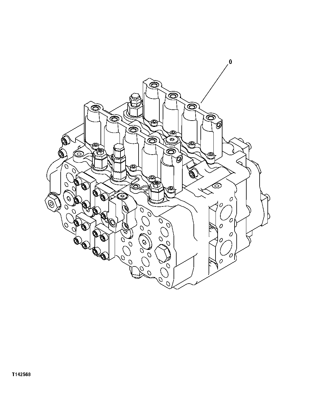 MAIN HYDRAULIC CONTROL VALVE