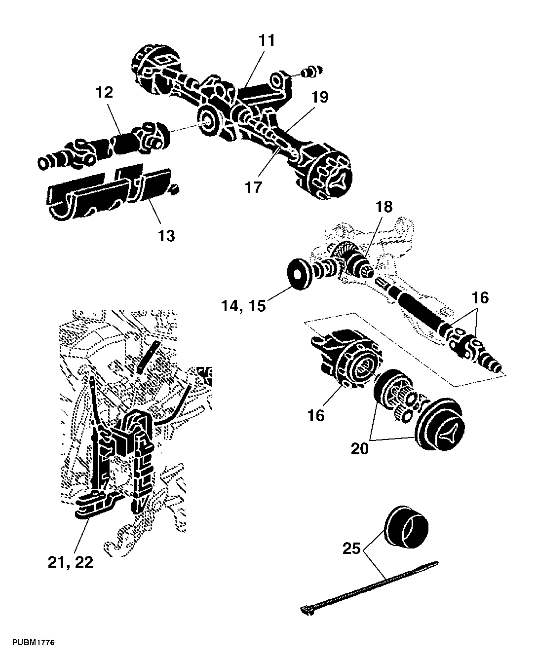 80 FRAME, FRONT AXLES, SHEETS, MISCELLANEOUS