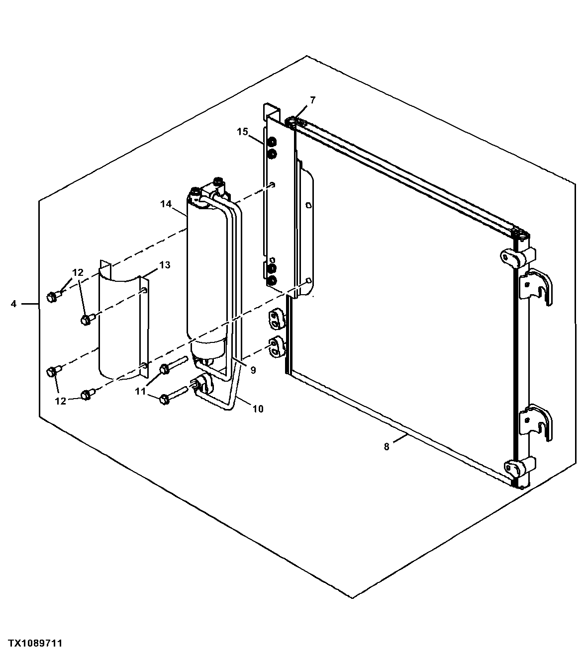 Air Conditioning Condenser and Receiver-Dryer