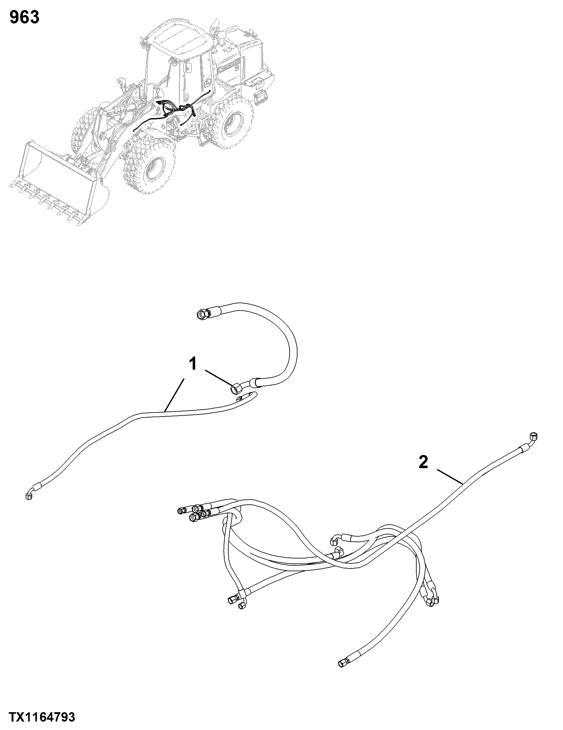 0963 Steering Lines, Hoses & Fittings