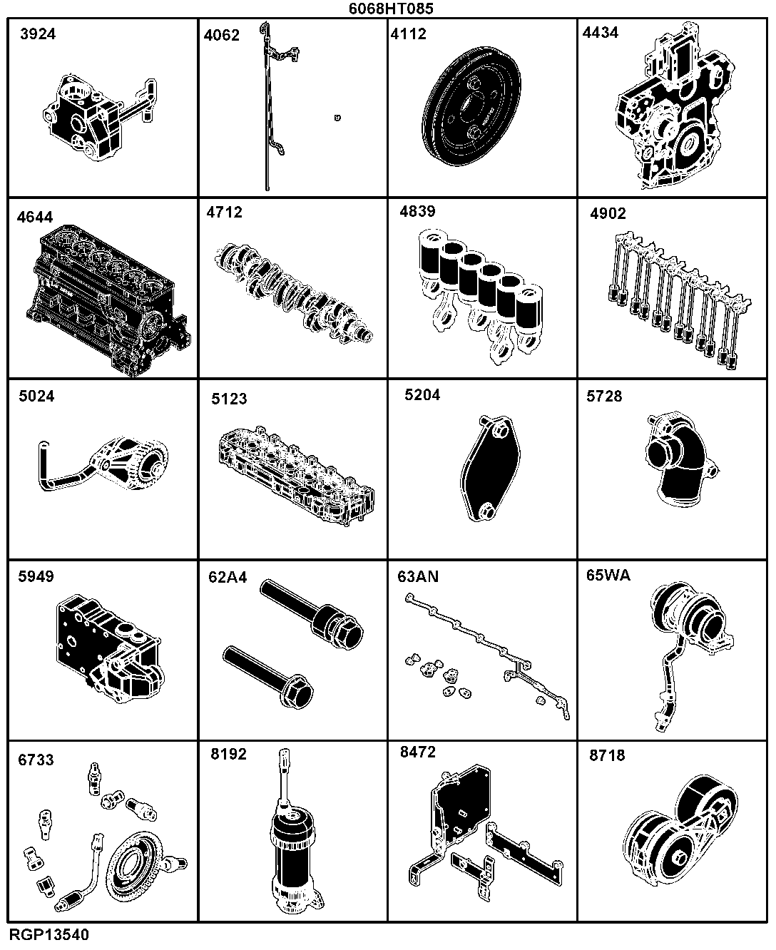 04A Engine 6068HT085-RE540692
