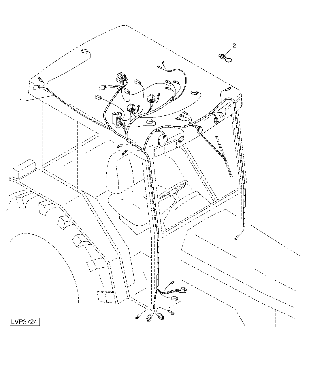 CAB MAIN WIRING HARNESS