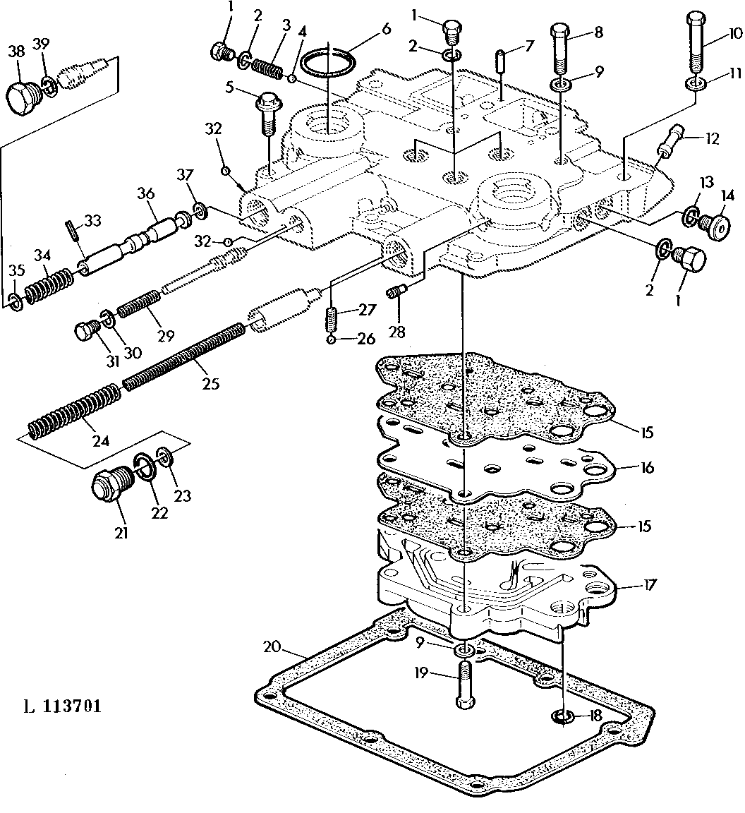 SHIFT COVER (WITH IND. PTO AND HI-LO SHIFT UNIT)