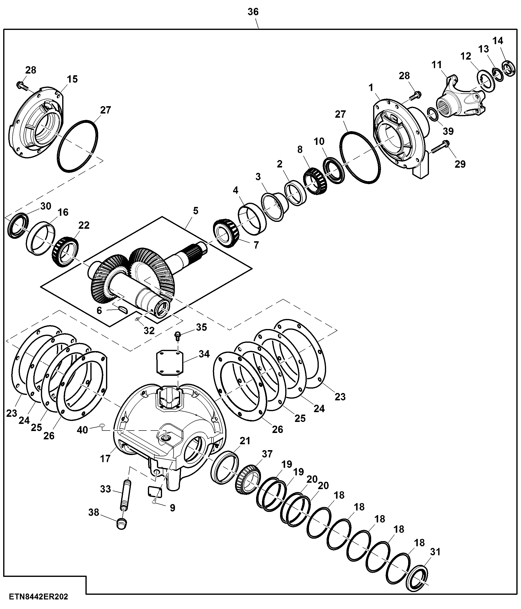 Primary Countershaft, High Capacity (2 of 2)