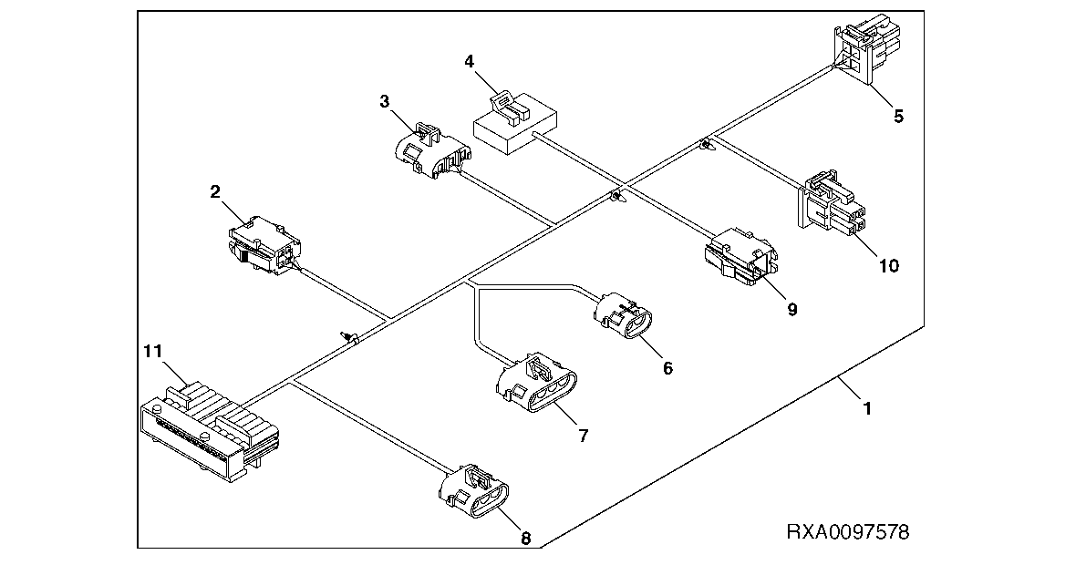 Wiring Harness, SCV Shifter, Armrest Controller Unit, PQT / AQT