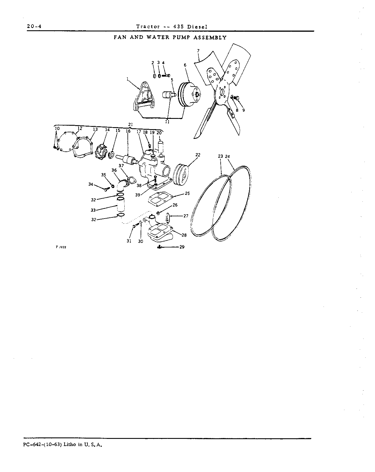 Belt, fan