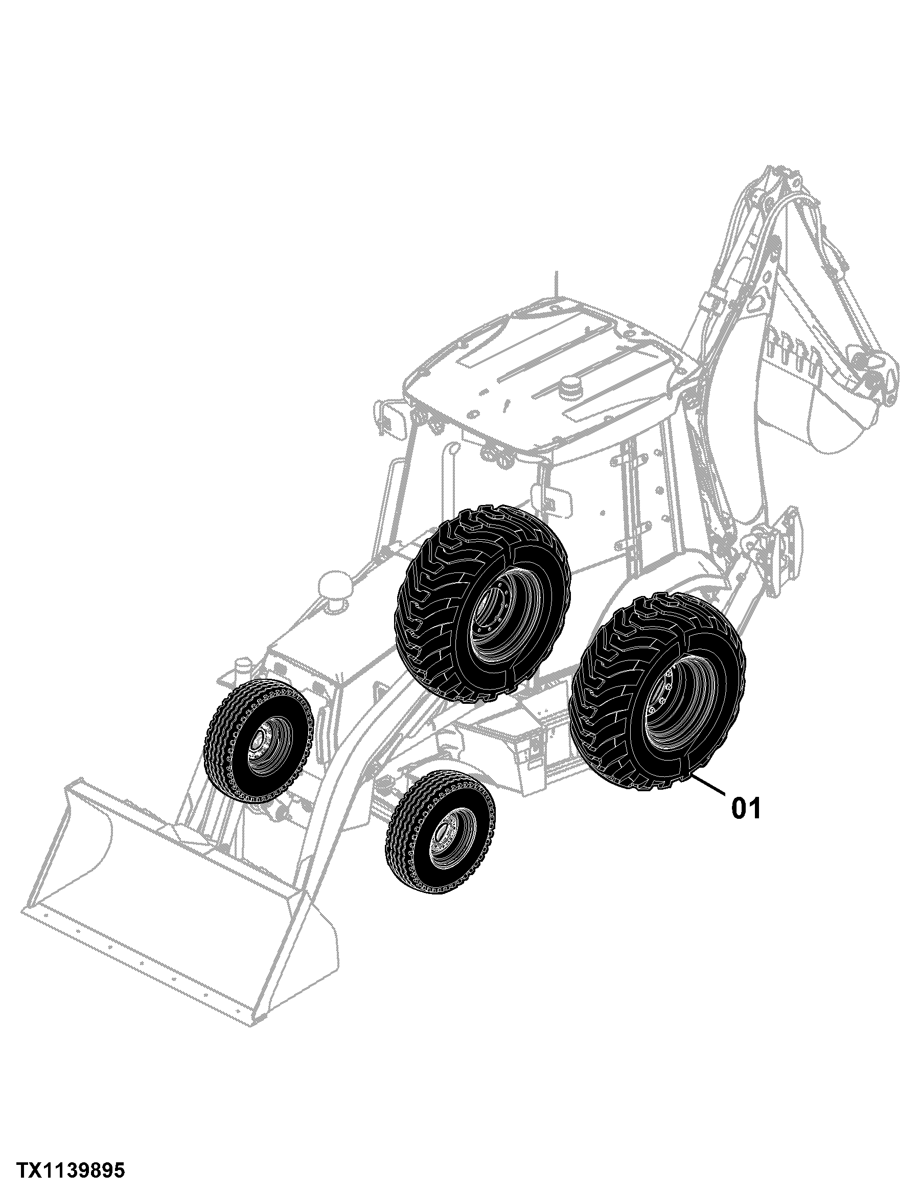 310K Backhoe Loader (Engine 4045HT073)(PIN: 1T0310KX_ _E219607 - E277404)