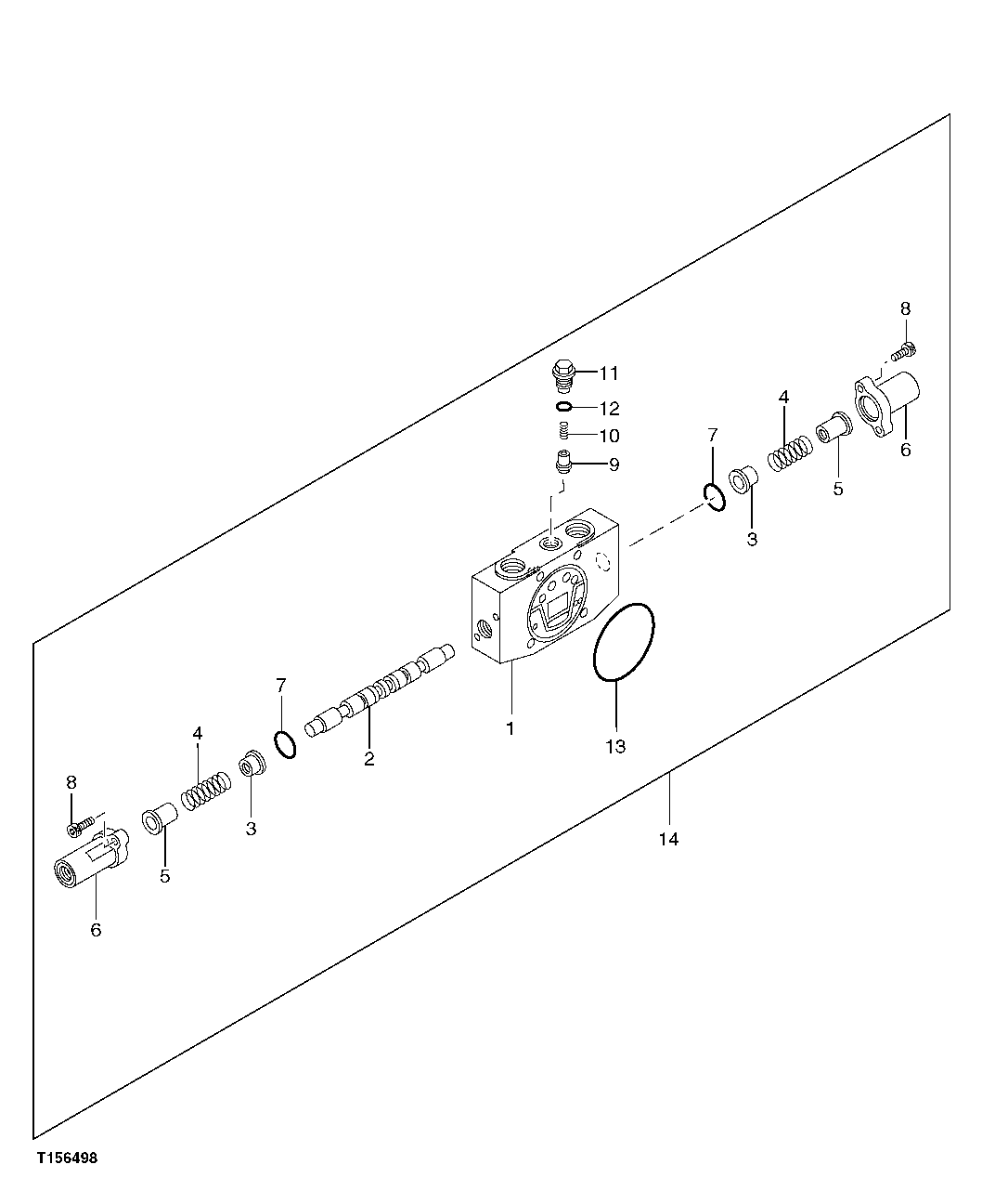 Blade Flow Control Valve Components Section