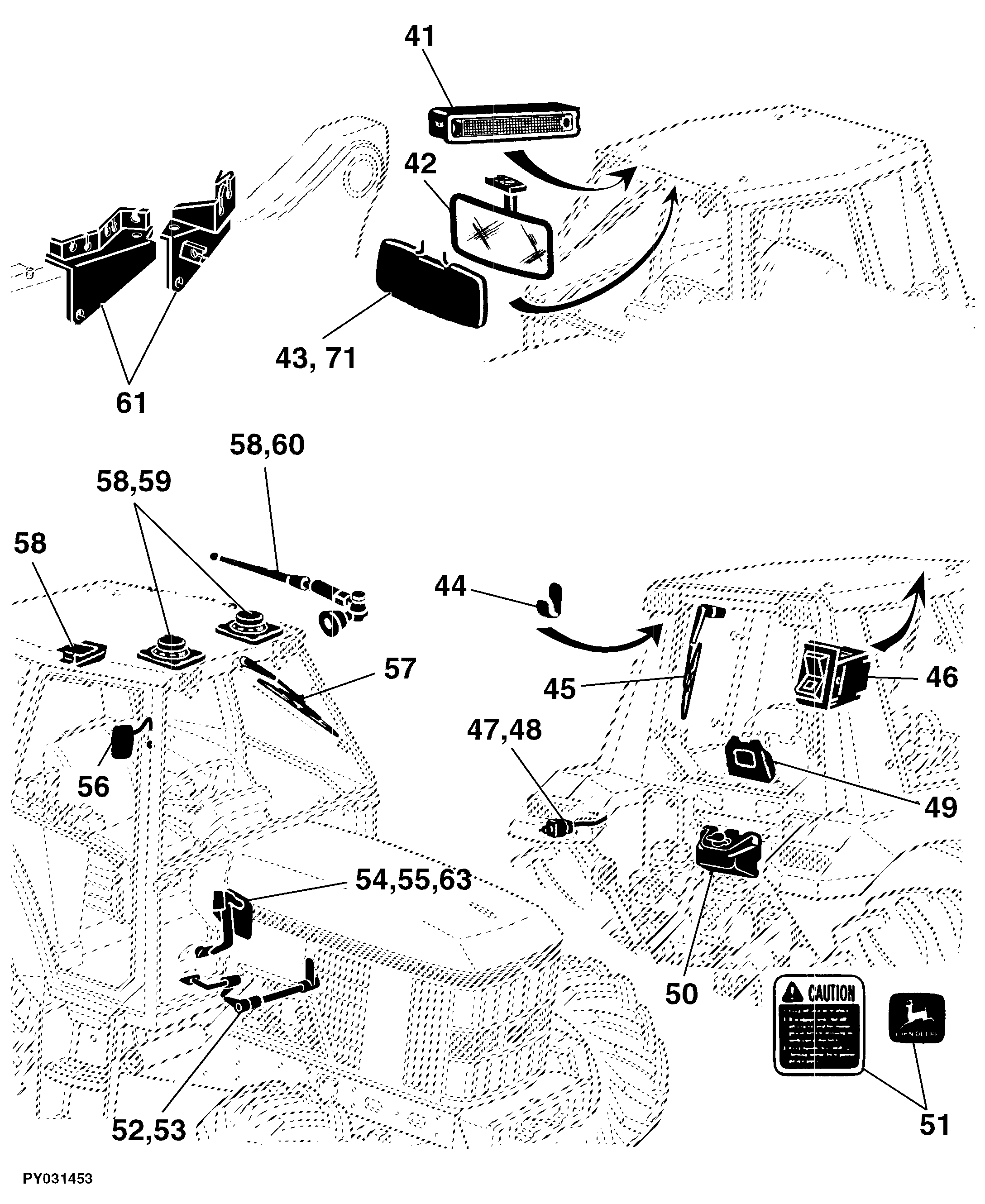 92 OPERATORS STATION, CONTROLS, ACCESSORIES