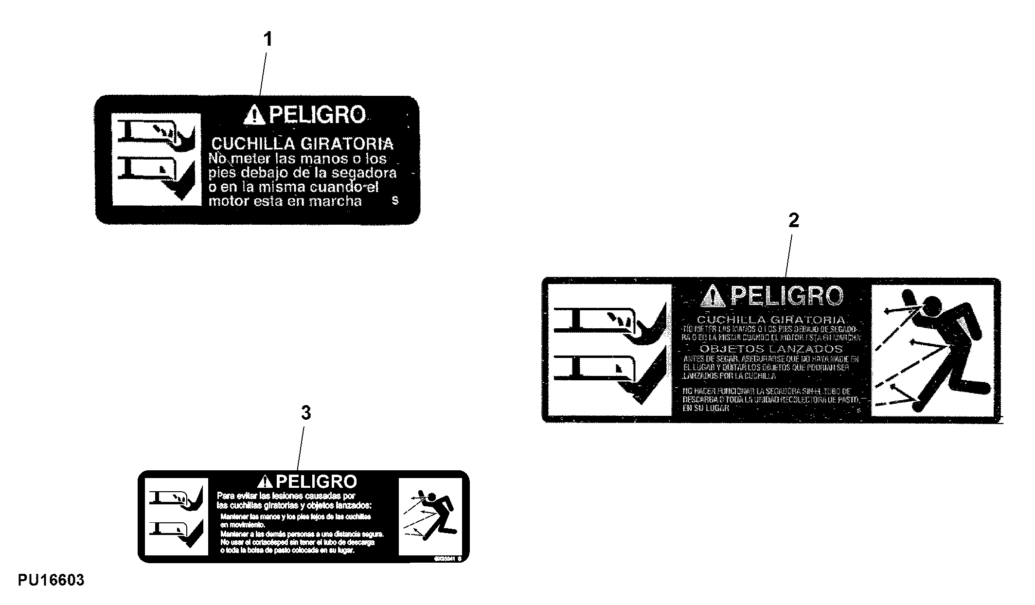 Labels, Spanish