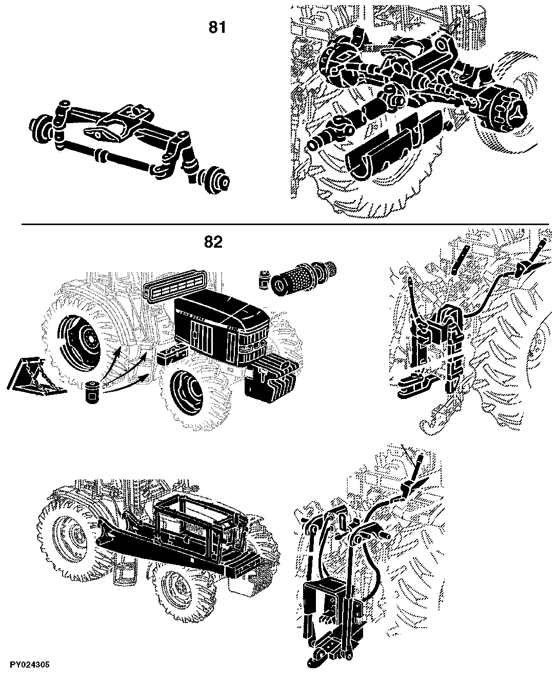 SE6100, SE6200, SE6300, SE6400 Tractors (Europe Edition)