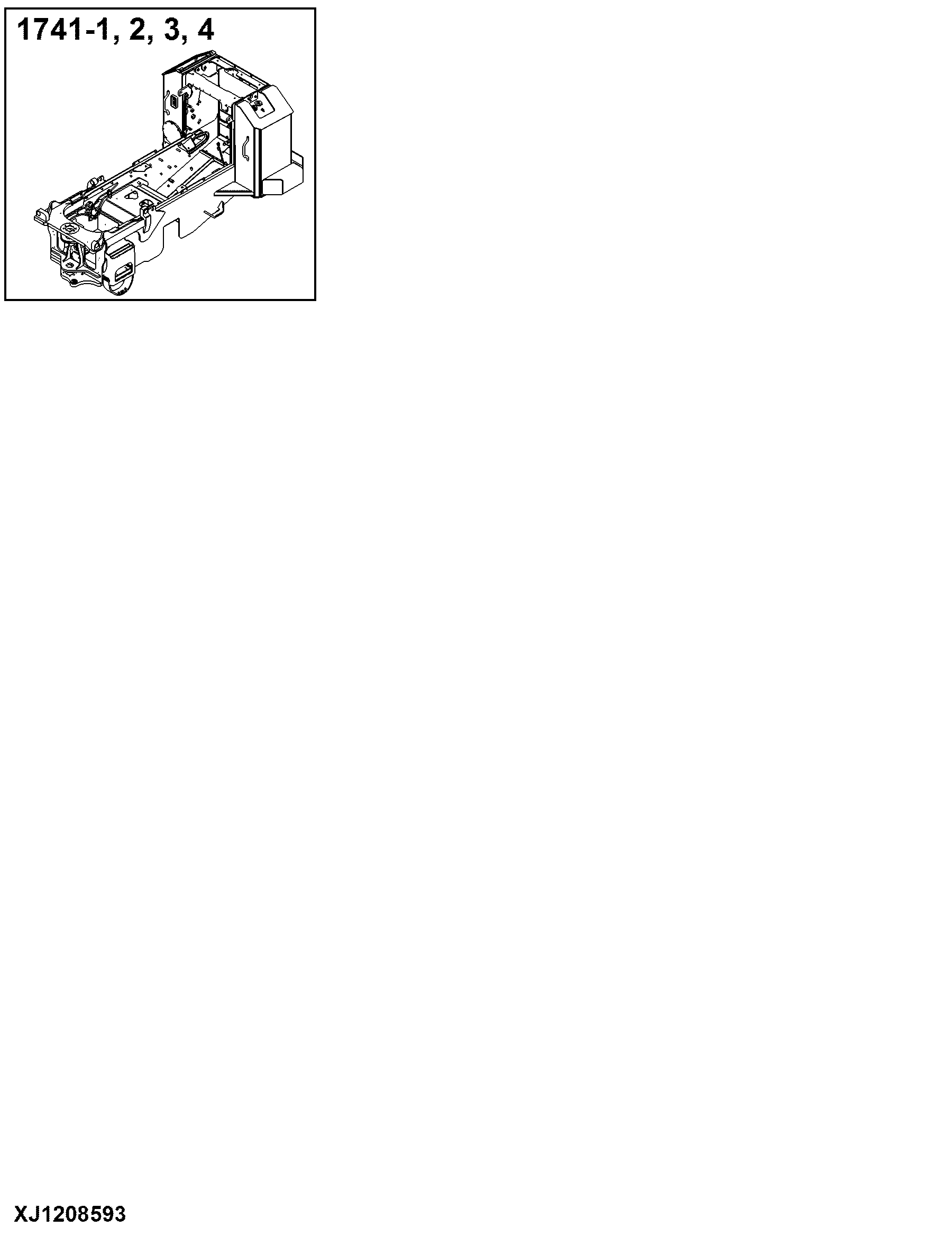1741 Engine Or Main Frame