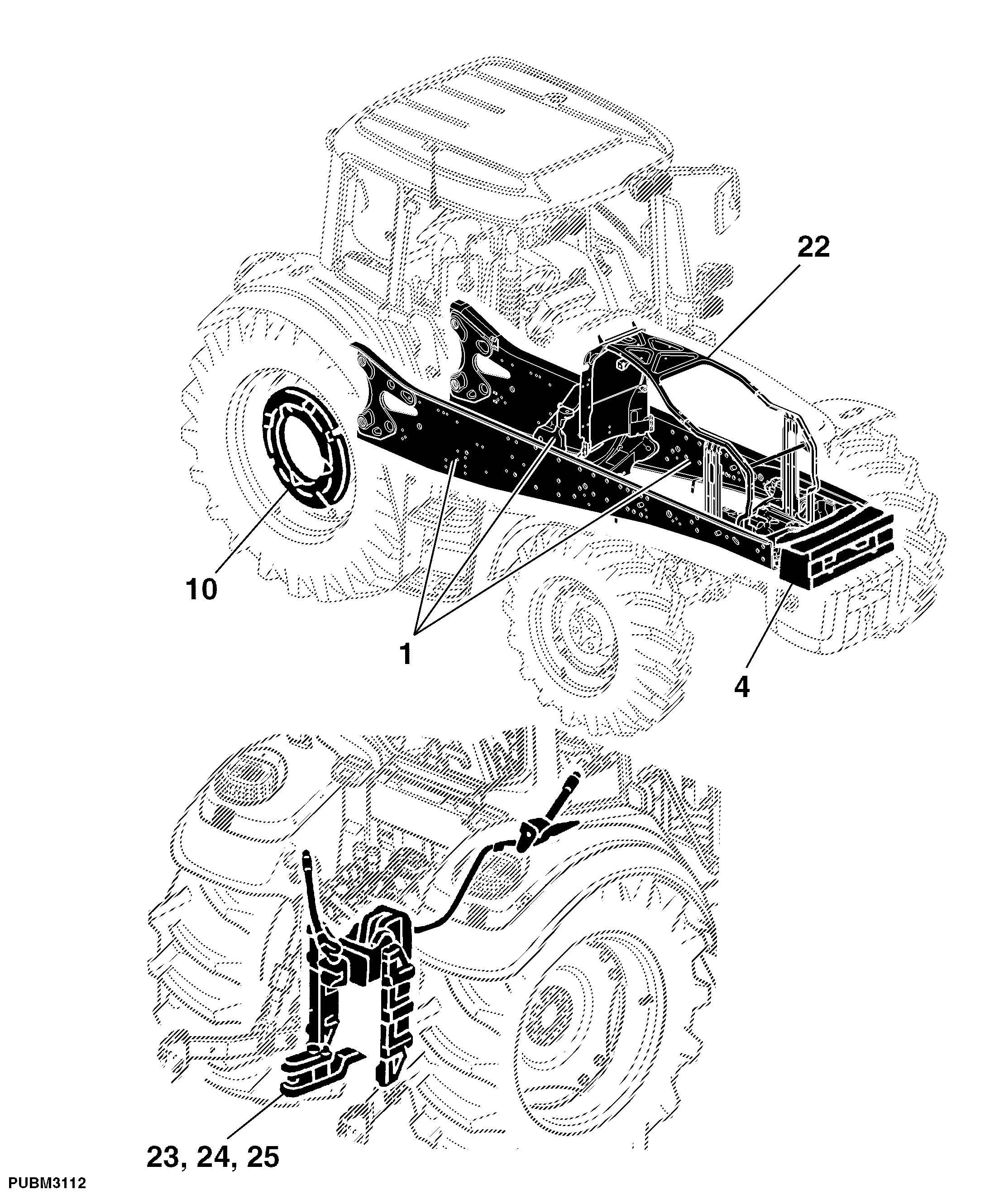 80 FRAME, FRONT AXLES, SHEETS, MISCELLANEOUS