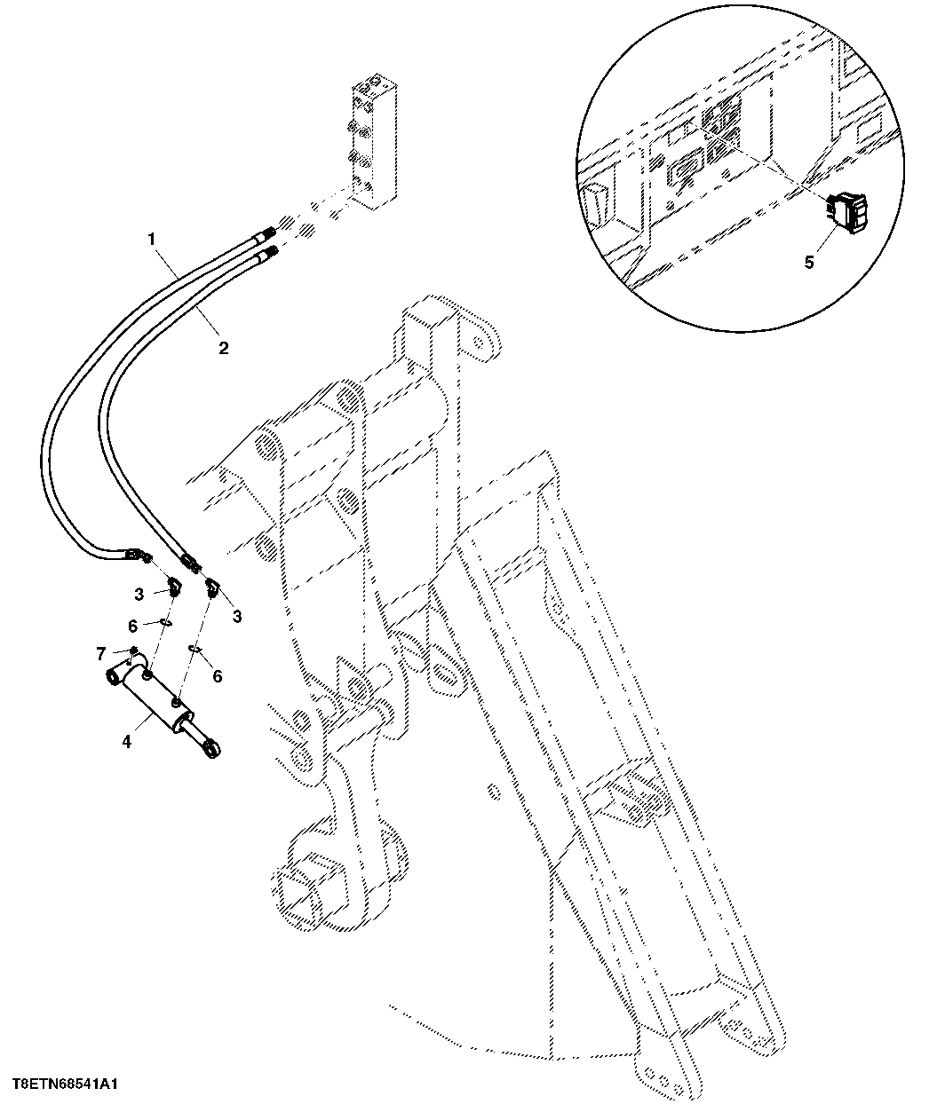 Lines GP, Knockdown Roller, Tilt, Option 5210
