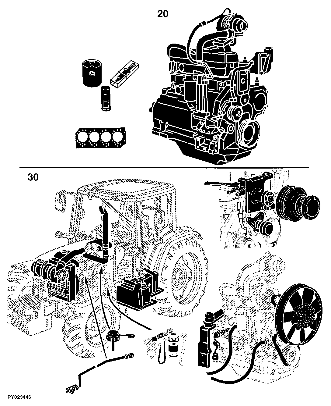 6110, 6210, 6310 and 6410 Tractors (North America Edition)