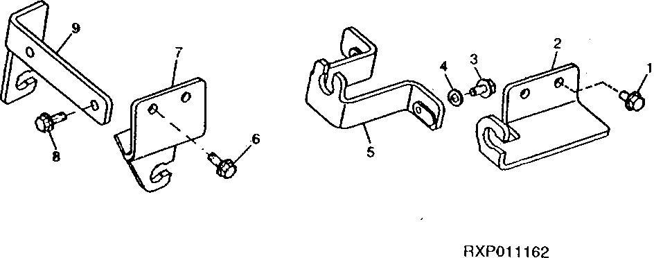 Speed Control Linkage Bracket, (Late Design)