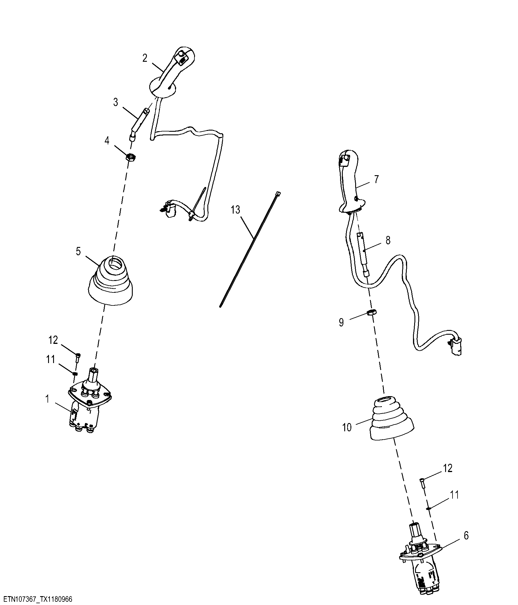 Pilot Controller Valves and Joysticks ( - 303523)
