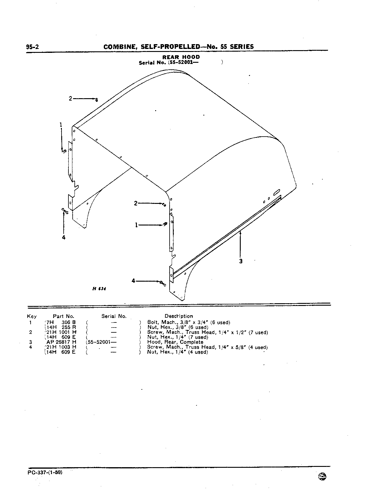 Hood, Rear (Continued)