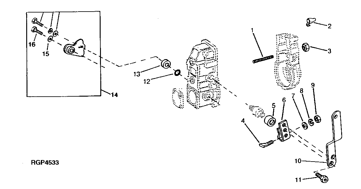 FUEL INJECTION PUMP GOVERNOR LEVERS (ROBERT BOSCH)