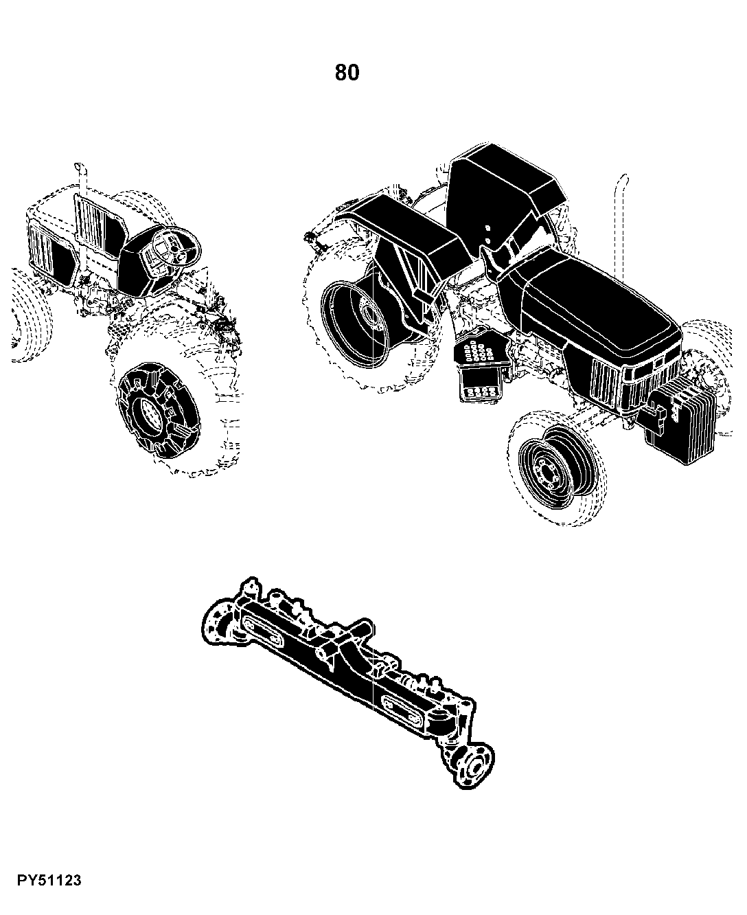 5103, 5203, 5303 and 5403 Tractors (IT4 Engine)(PY5103U, PY5203U, PY5303U, PY5403U, North America Edition)