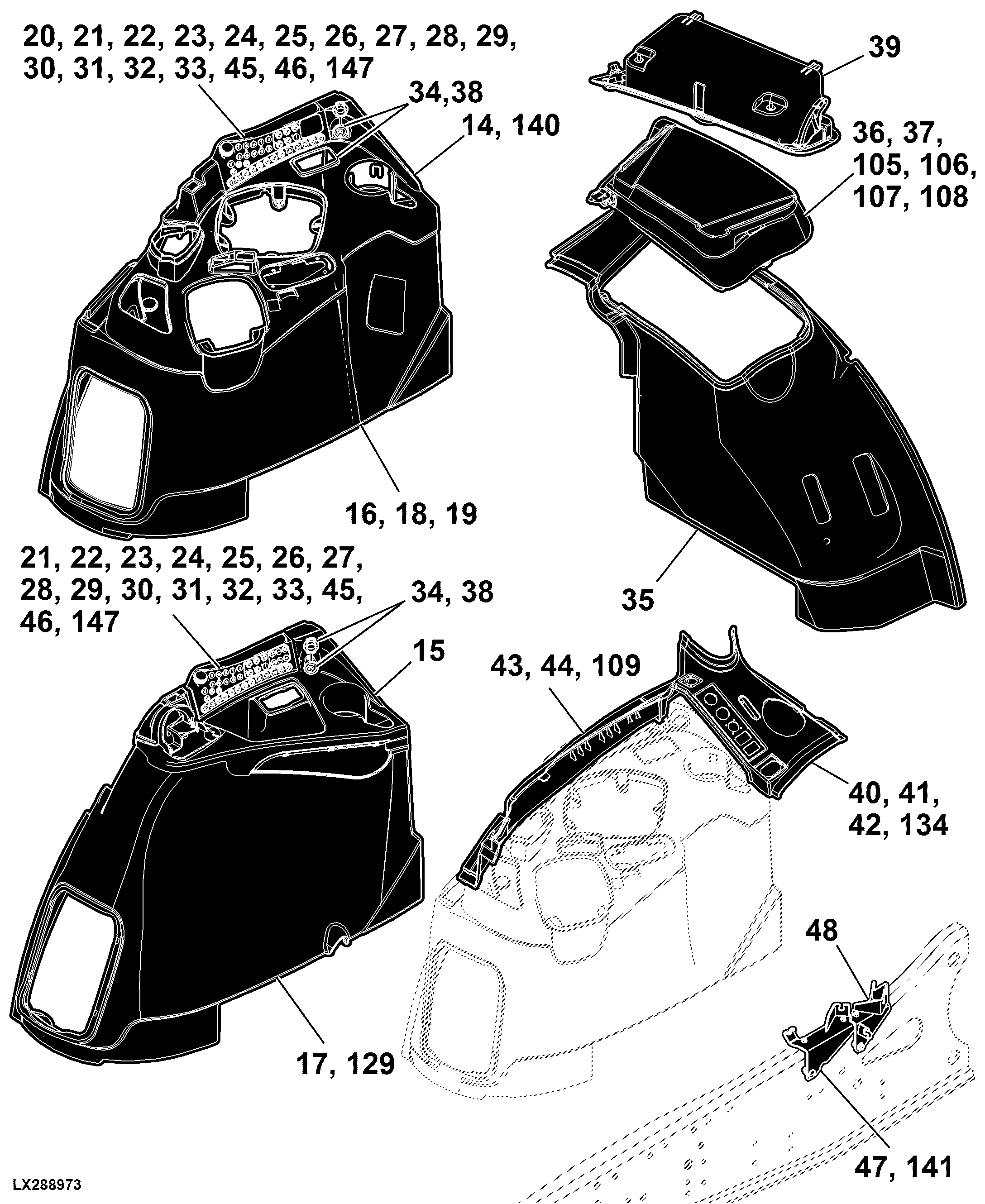 93 Operator’s Station, Controls and Accessories
