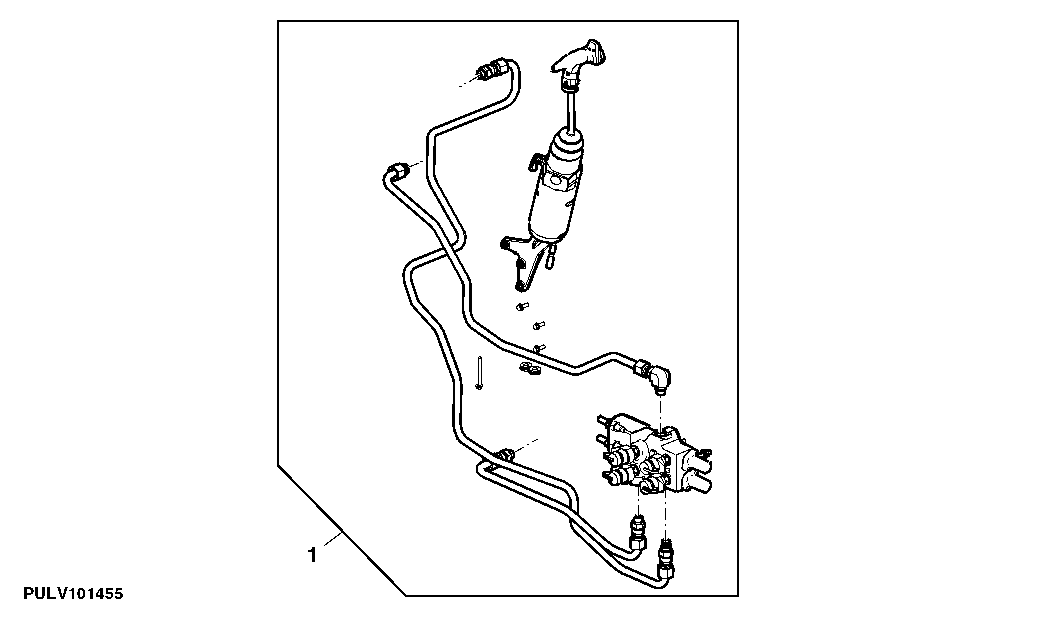 Kit, Dual Mid SCV, Joystick Control (Open Operator's Station)