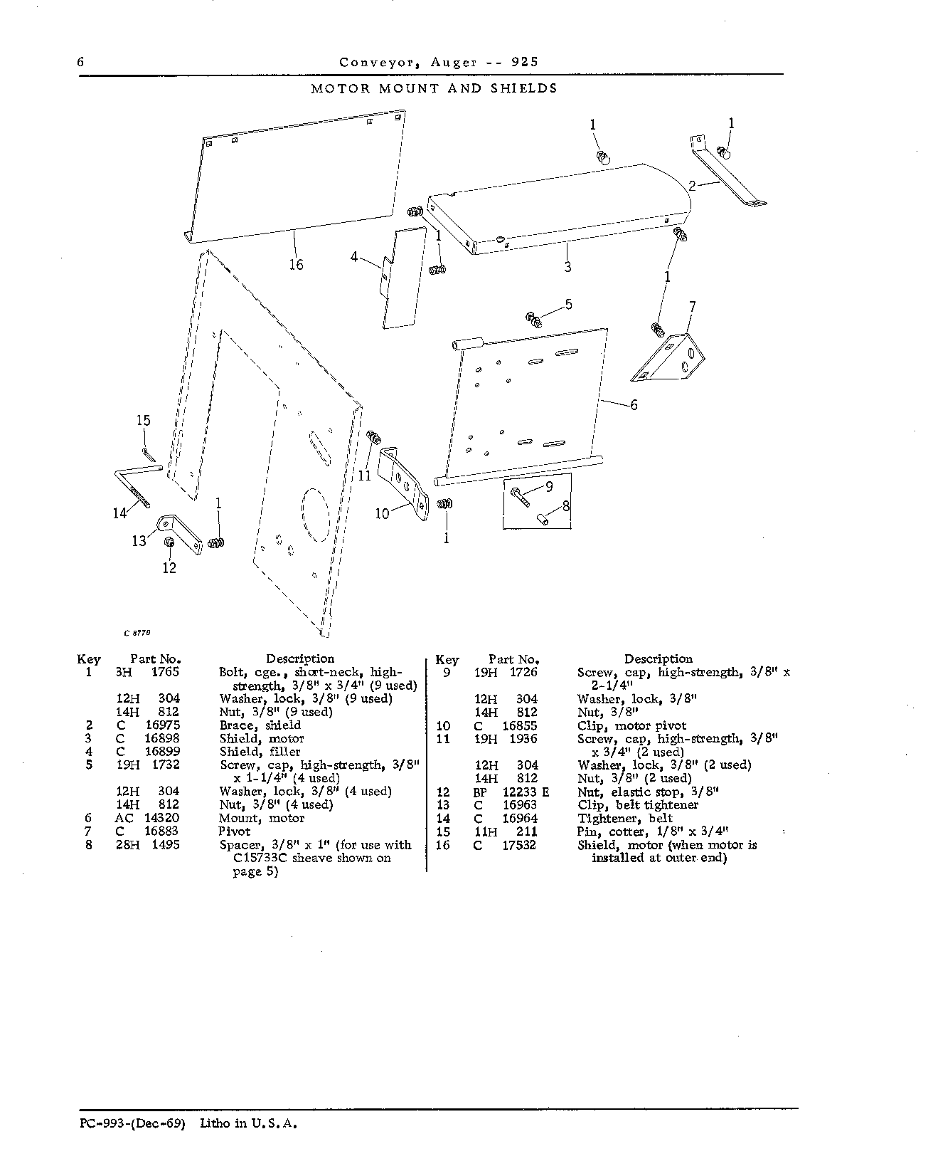 Mount, Motor