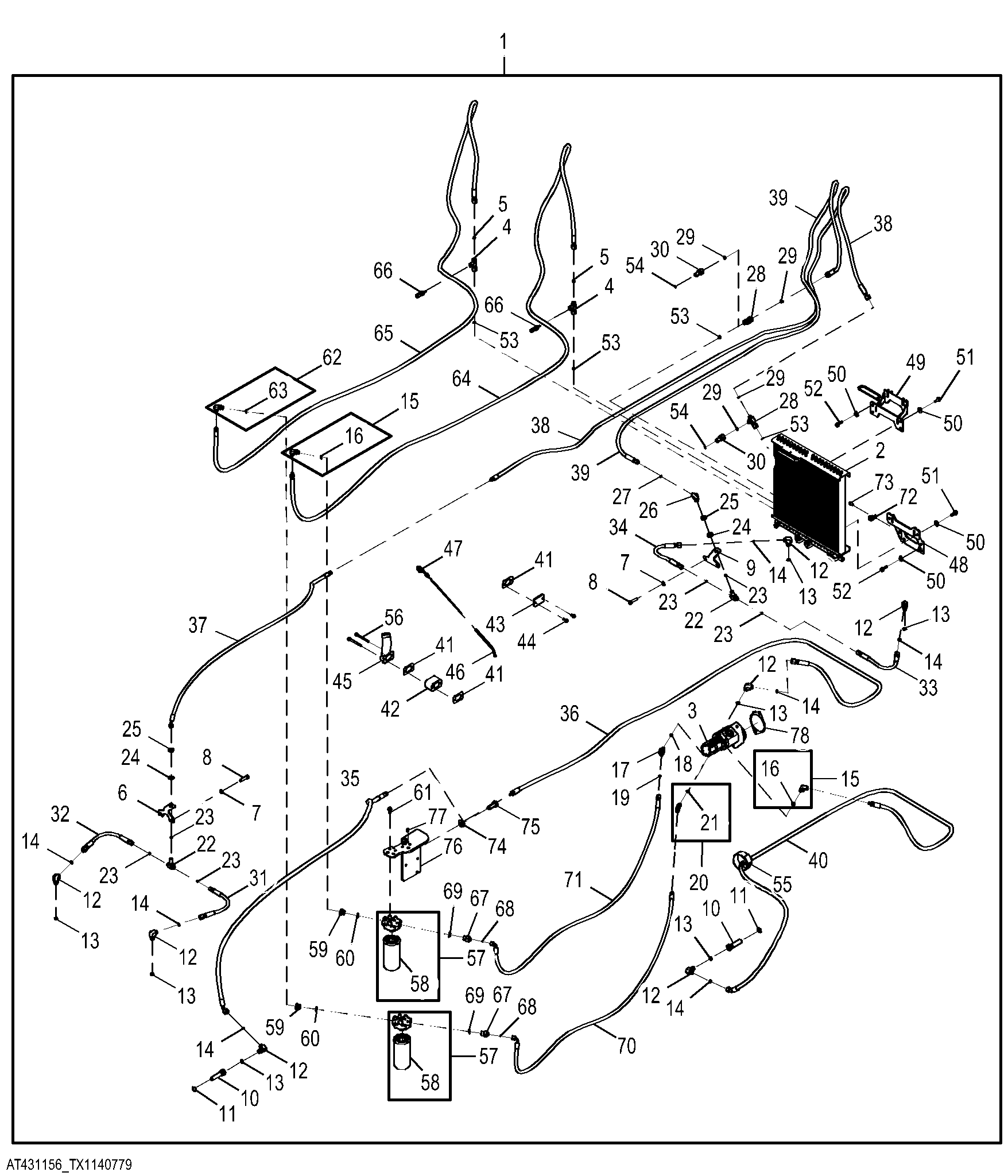 Axle Cooling and Filtration System Conversion Kit